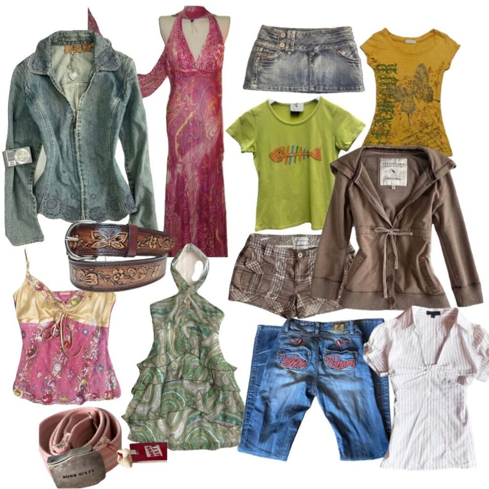 Women’s Vintage Trendy Y2K Wholesale Reseller Clothing Bundle